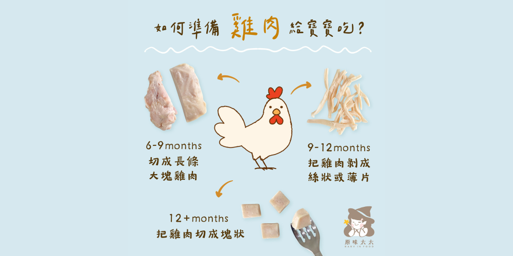 如何準備雞肉給寶寶吃?