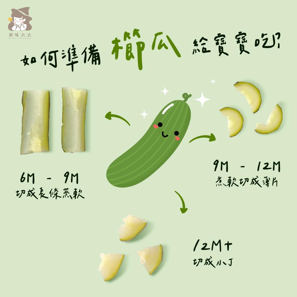 如何準備櫛瓜給寶寶吃?