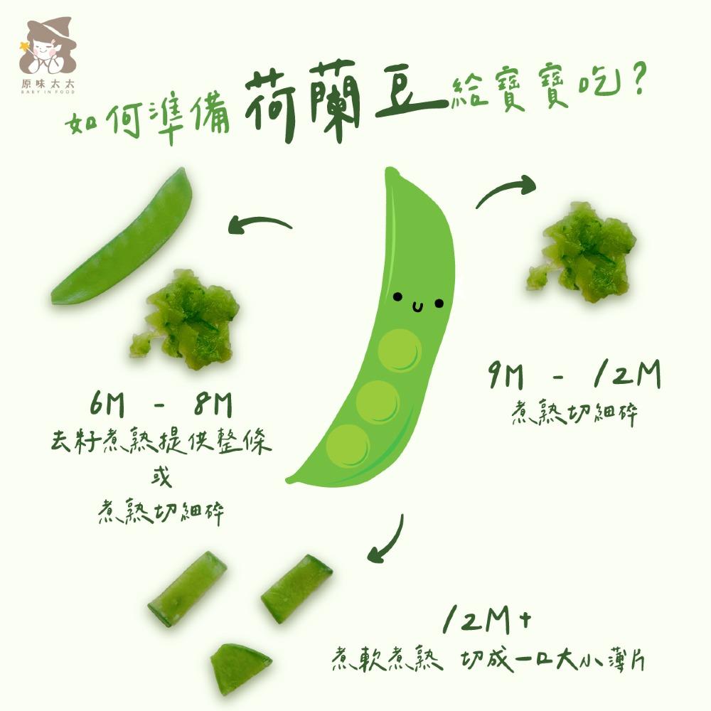 如何準備荷蘭豆給寶寶吃?